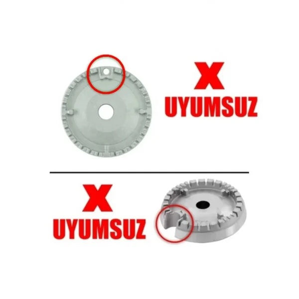 4'Lü Ocak Bek Takımı Yeni Tip (A+++ Kalite) - Görsel 2